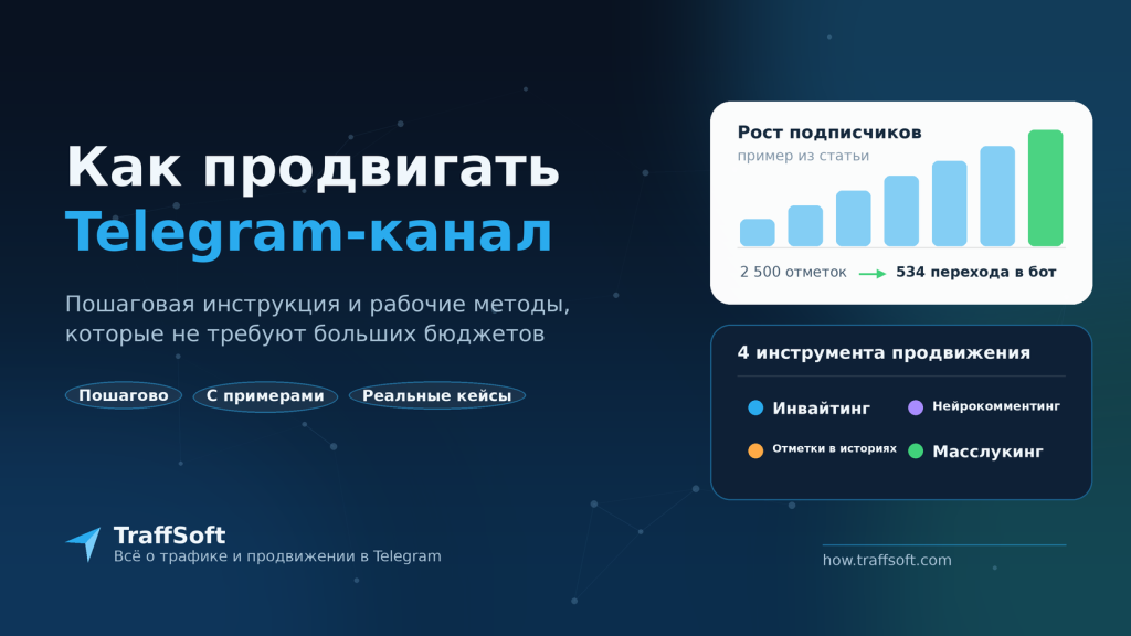 Как продвигать Telegram-канал: пошаговая инструкция