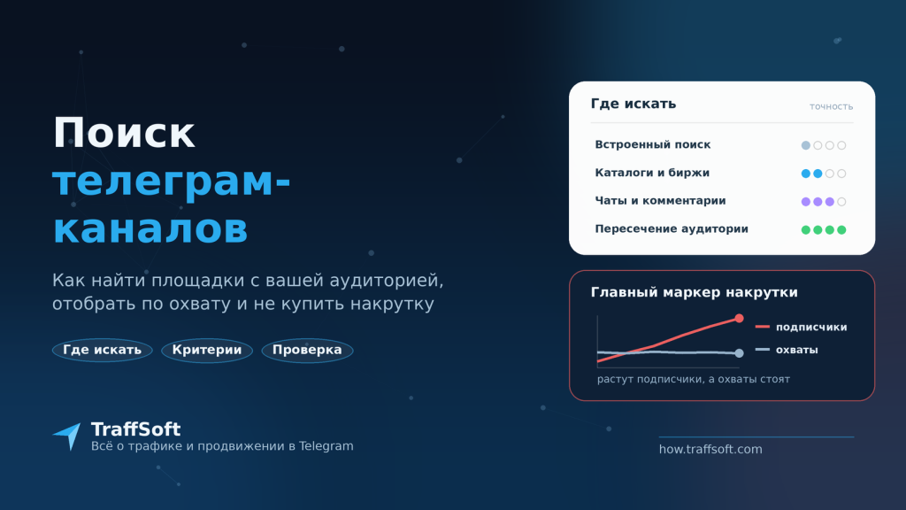 Поиск телеграм каналов: как найти площадки с вашей аудиторией