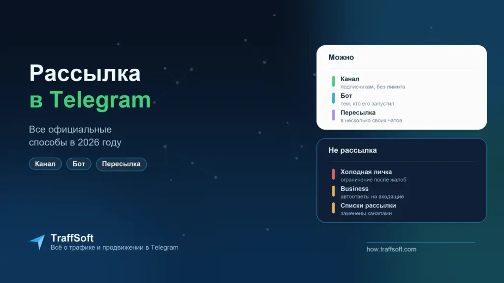 Как сделать рассылку в телеграм: все официальные способы