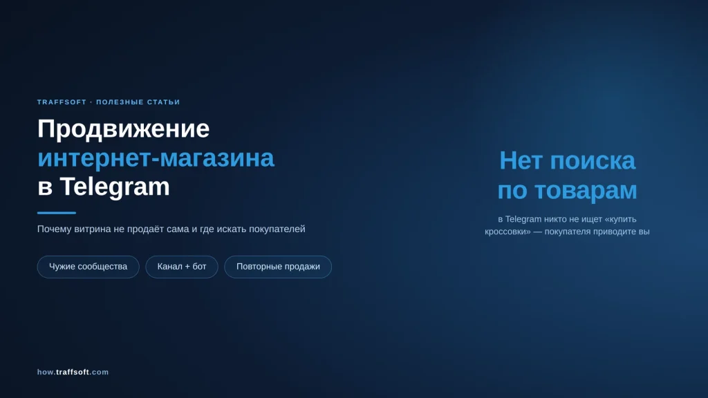 Продвижение интернет-магазина в Telegram — где брать клиентов