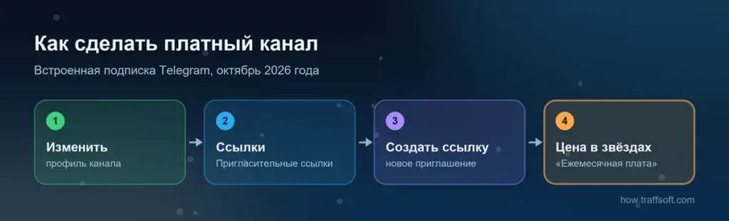 Как сделать платный канал в телеграм: ссылка с ежемесячной платой по шагам